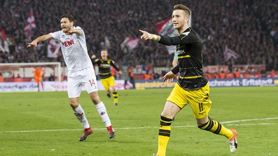 Marco Reus selamatkan Borussia Dortmund dari kekalahan dan imbang 1-1 melawan Koln. - INDOSPORT